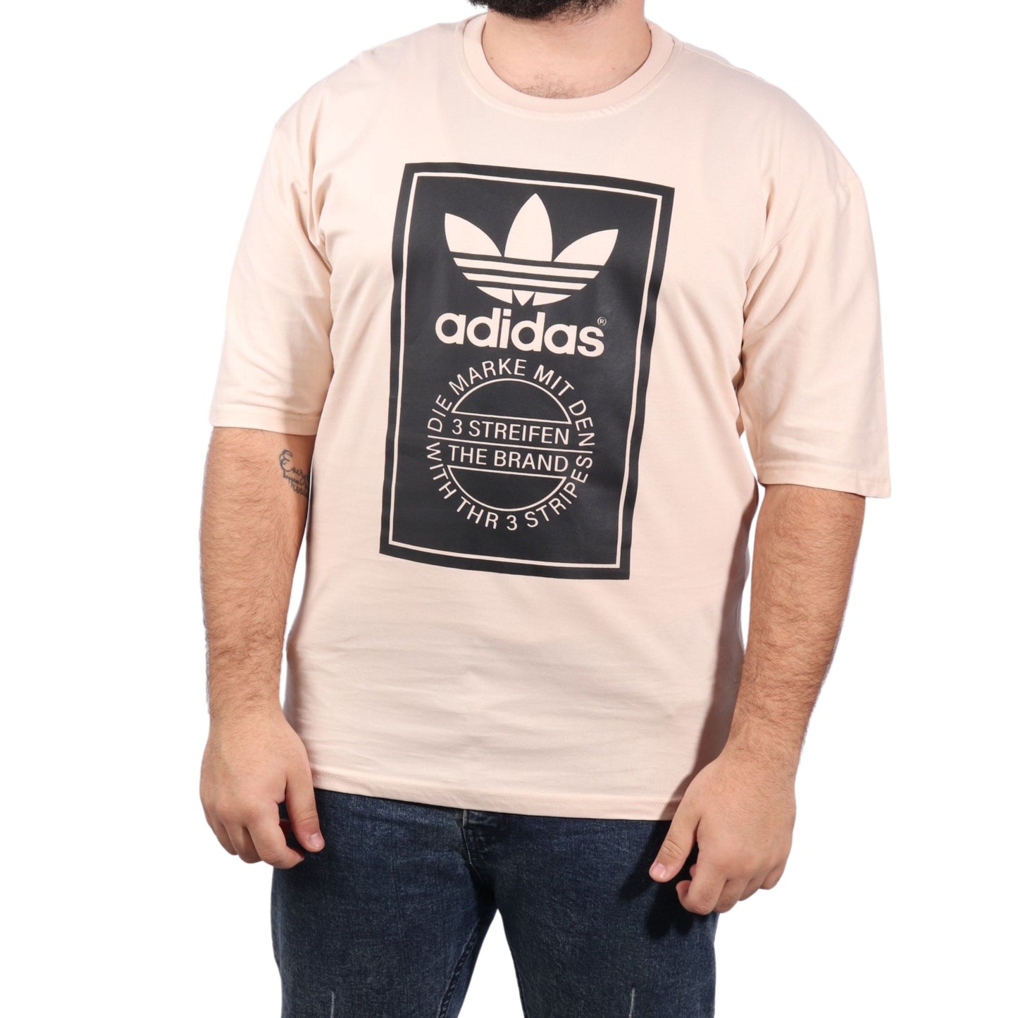 ADIDAS Mens Tops Adidas - Camo Tongue Label Tee