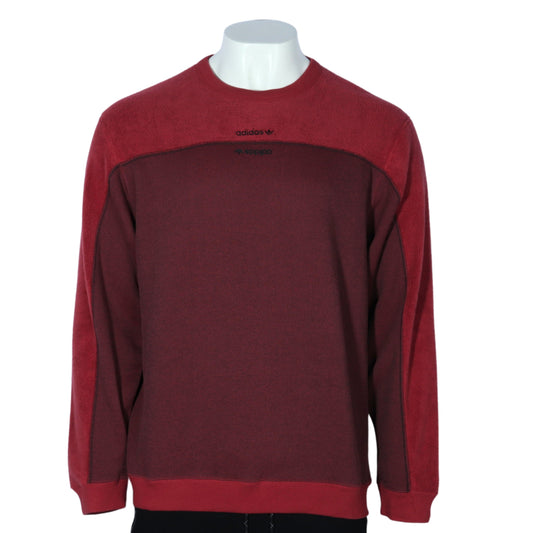 ADIDAS Mens Tops M / Burgundy ADIDAS - Crew neck sweater