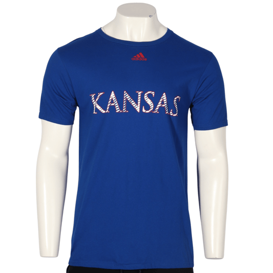 ADIDAS Mens Tops L / Blue ADIDAS - Crew Neck T-Shirt