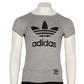 ADIDAS Mens Tops S / Grey ADIDAS - Logo printed crew neck shirt