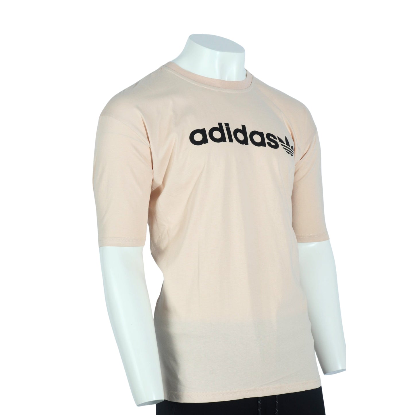 ADIDAS Mens Tops XXL / Beige ADIDAS - Round Neck T-shirt