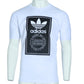 ADIDAS Mens Tops M / White ADIDAS - Short Sleeve T-shirt