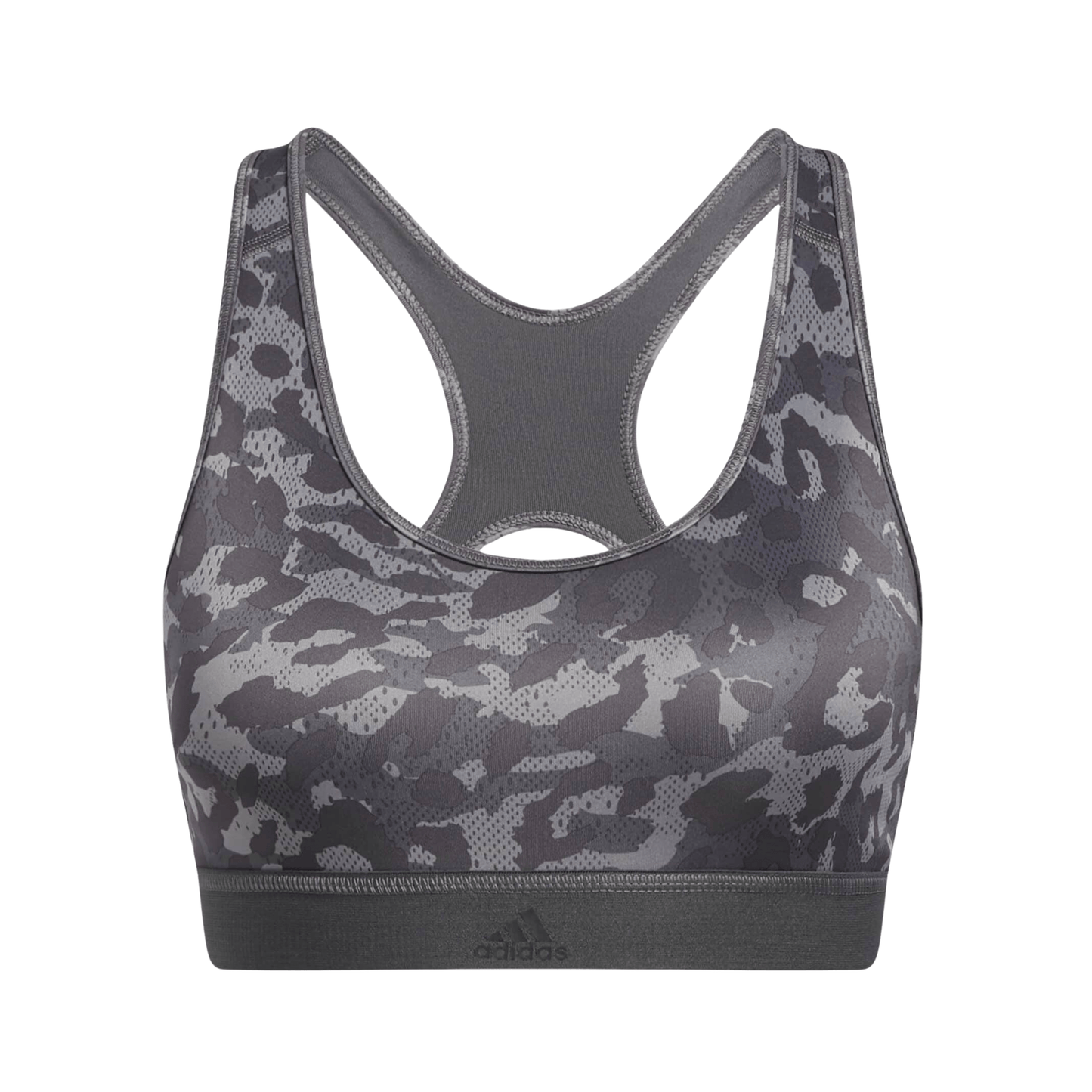 ADIDAS Womens sports M / Multi-Color ADIDAS -  All Over Print Sports Bras