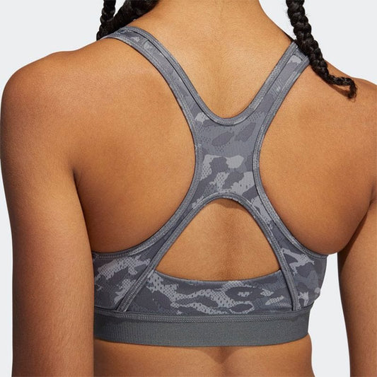 ADIDAS Womens sports M / Multi-Color ADIDAS -  All Over Print Sports Bras