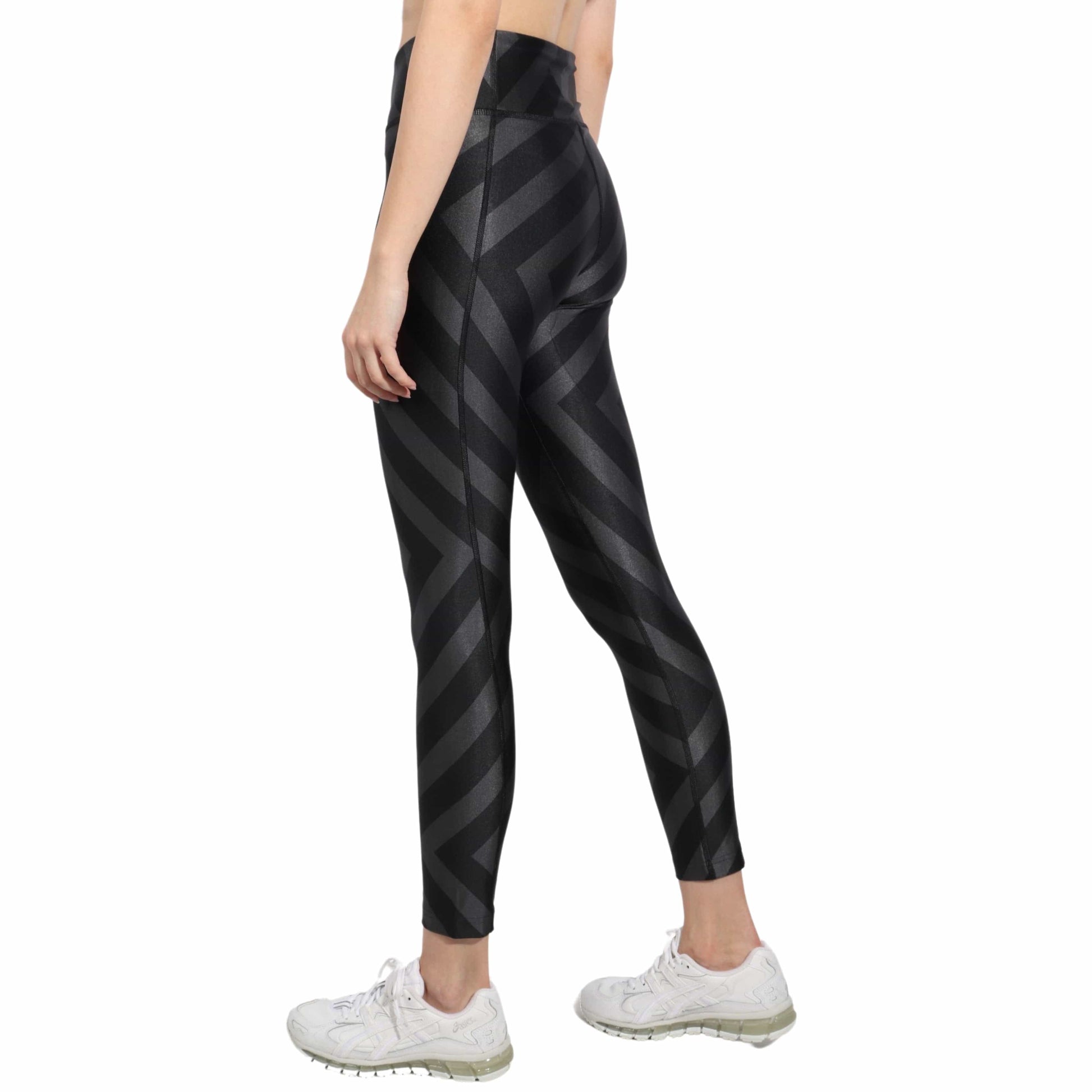 ADIDAS Womens sports S / Multi-Color ADIDAS -  Athletic Fit Stripe Pull On Tights