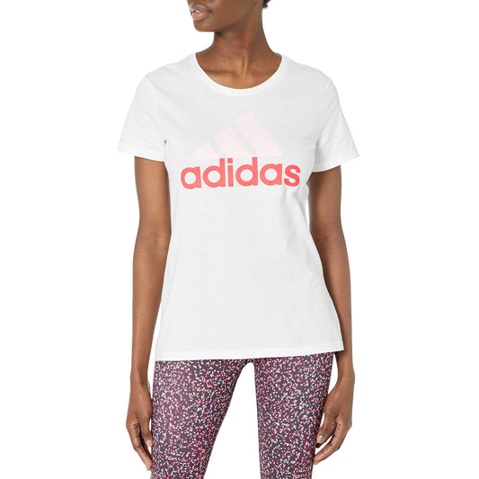 ADIDAS Womens Tops XS / White ADIDAS - Short Sleeve T-Shirt