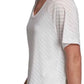 ADIDAS Womens Tops ADIDAS -  W Burn Out Knit Tee