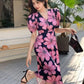 SHEIN - Stylish Floral Dress