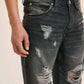 ALCOTT Mens Bottoms 34W x 10L ALCOTT - Denim Shorts with Rips