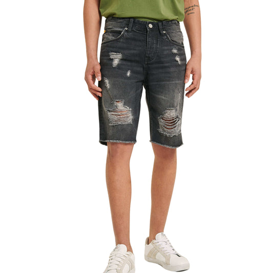 ALCOTT Mens Bottoms 34W x 10L ALCOTT - Denim Shorts with Rips
