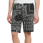 ALCOTT Mens Bottoms ALCOTT - Paisley design bermuda shorts