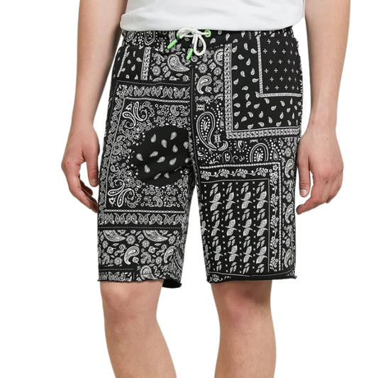 ALCOTT Mens Bottoms ALCOTT - Paisley design bermuda shorts