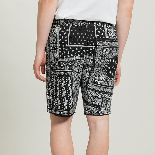 ALCOTT Mens Bottoms ALCOTT - Paisley design bermuda shorts