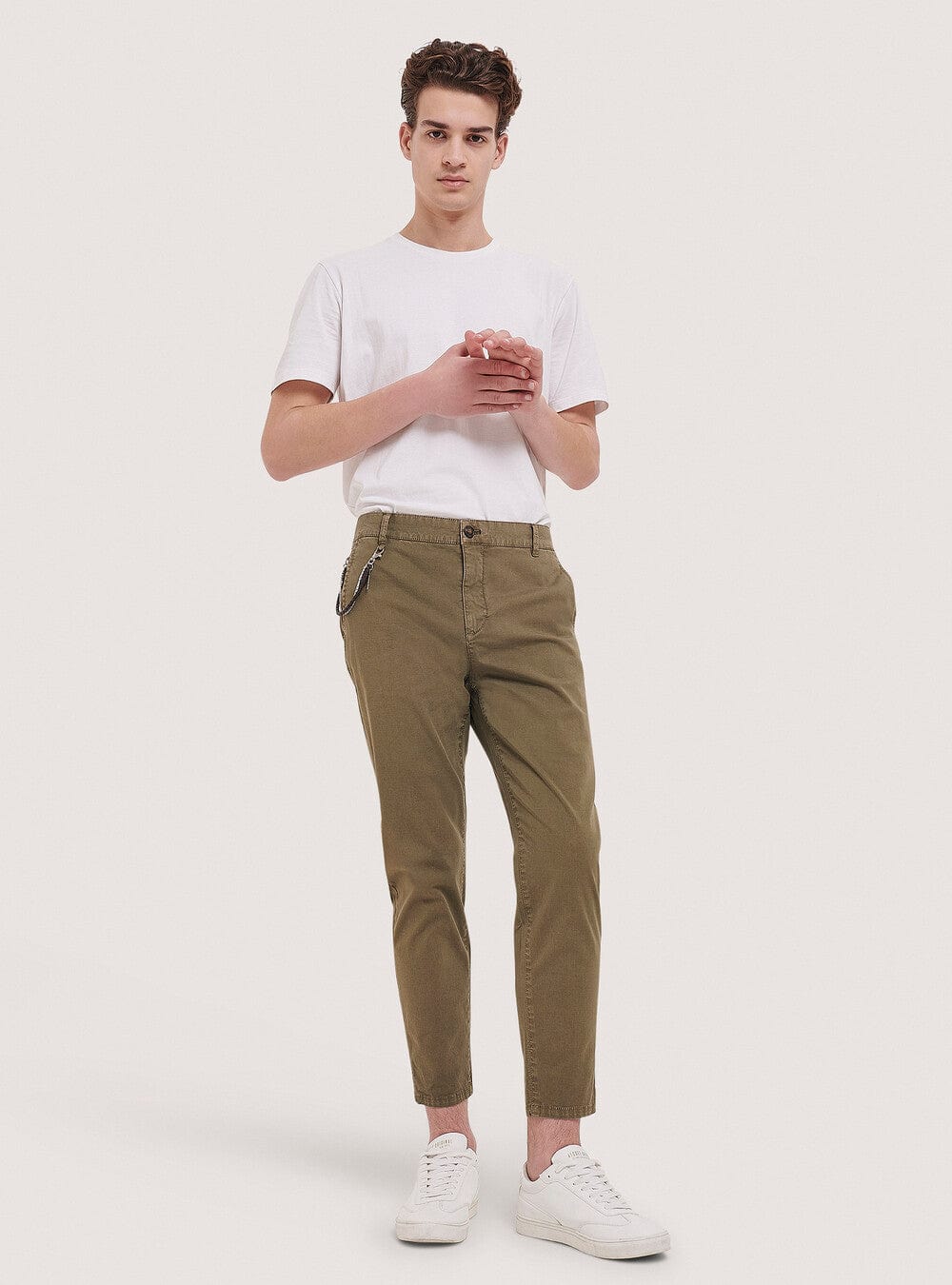 ALCOTT Mens Bottoms ALCOTT - Pants With Chain Detail