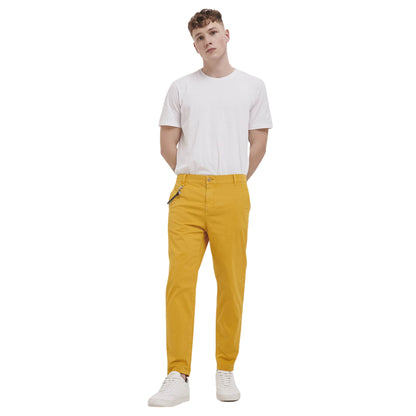 ALCOTT Mens Bottoms 34W x 25L / Yellow ALCOTT - Pants With Chain Detail