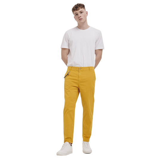 ALCOTT Mens Bottoms 34W x 25L / Yellow ALCOTT - Pants With Chain Detail