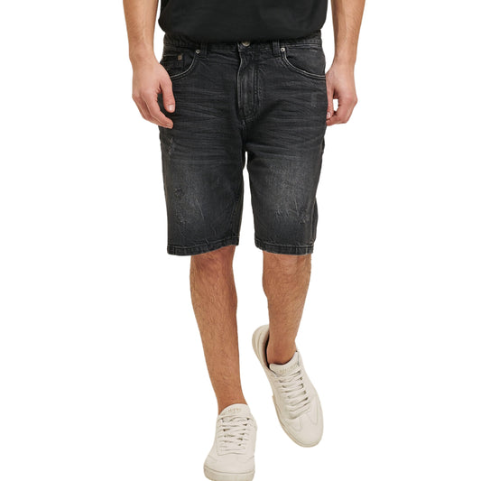 ALCOTT Mens Bottoms 40W x 11L / Black ALCOTT - Regular Fit Denim Shorts