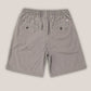 ALCOTT Mens Bottoms 30W x 12L / Grey ALCOTT - Solid cotton bermuda shorts