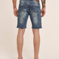ALCOTT Mens Bottoms Blue / 38W x 9L ALCOTT - Stretch Denim Slim Fit Shorts