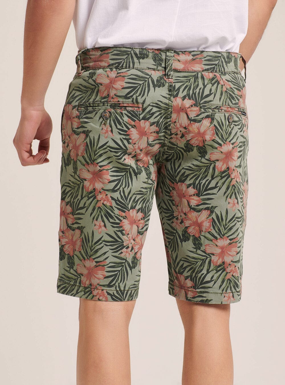 ALCOTT Mens Bottoms ALCOTT -  stretch floral print Short