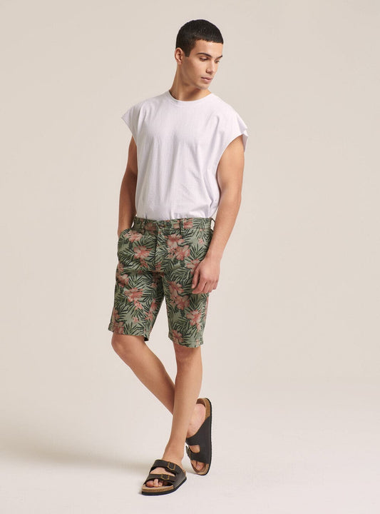 ALCOTT Mens Bottoms ALCOTT -  stretch floral print Short