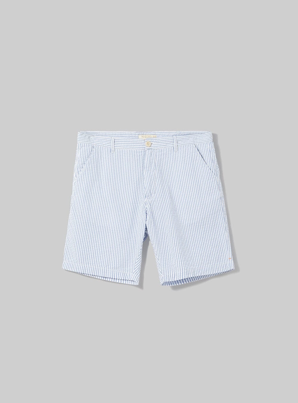 ALCOTT Mens Bottoms ALCOTT - Striped Cotton Bermuda Shorts