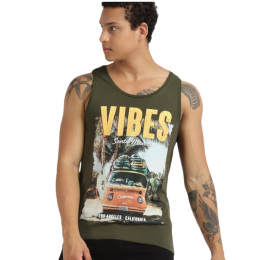 ALCOTT Mens Tops S / Green ALCOTT - Graphic & Typography T-Shirt