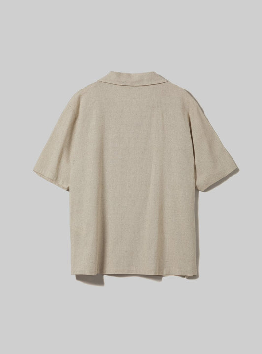 ALCOTT Mens Tops ALCOTT - Linen Blend Shirt with Large Pockets