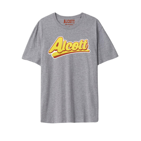 ALCOTT Mens Tops ALCOTT - Oversized cotton print T-shirt