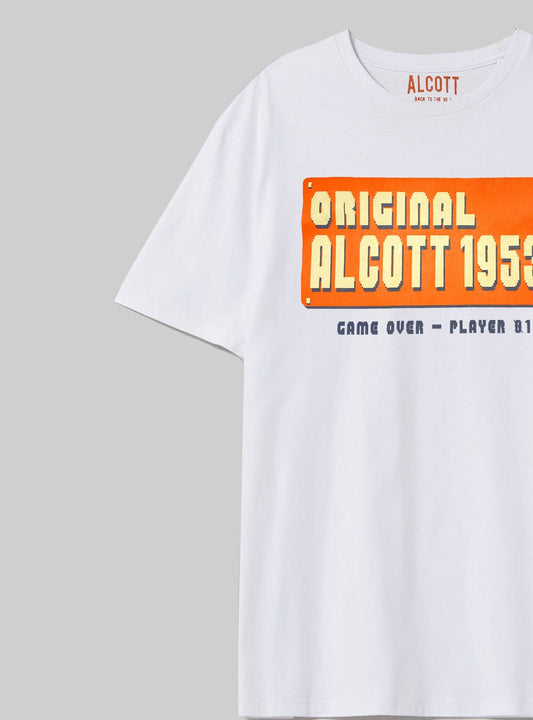 ALCOTT Mens Tops ALCOTT - Oversized Print T-shirt