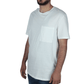 ALCOTT Mens Tops L / White ALCOTT - Solid front chest pocket t-shirt