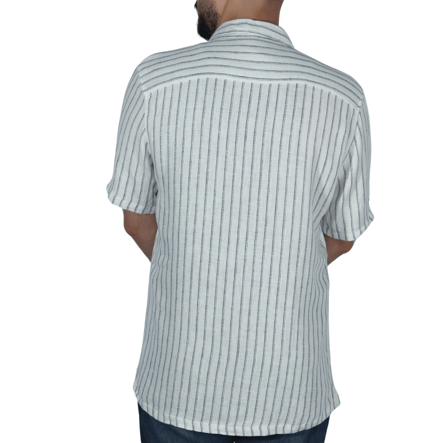 ALCOTT Mens Tops L / Multi-Color ALCOTT - Stripped design button shirt