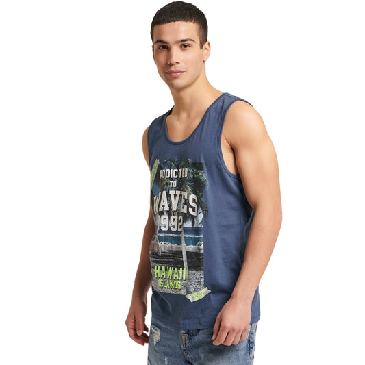 ALCOTT Mens Tops ALCOTT - T-shirt Sleeveless and Print