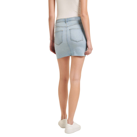 ALCOTT Womens Bottoms ALCOTT - Denim simple hem skirt