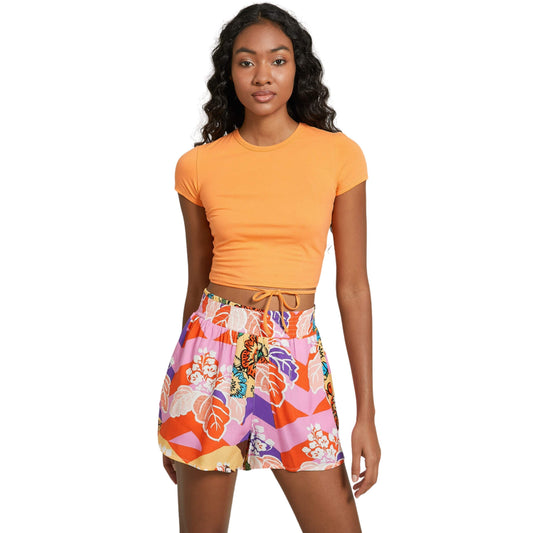 ALCOTT Womens Bottoms ALCOTT - Floral Print Shorts