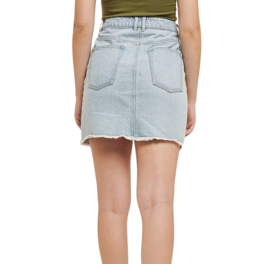 ALCOTT Womens Bottoms ALCOTT - Front split design denim skirt