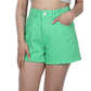 ALCOTT Womens Bottoms S / Green ALCOTT - High-Rise Casual Short