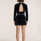 ALCOTT Womens Bottoms XS / Navy ALCOTT - Sequined design Sparkle mini skirt