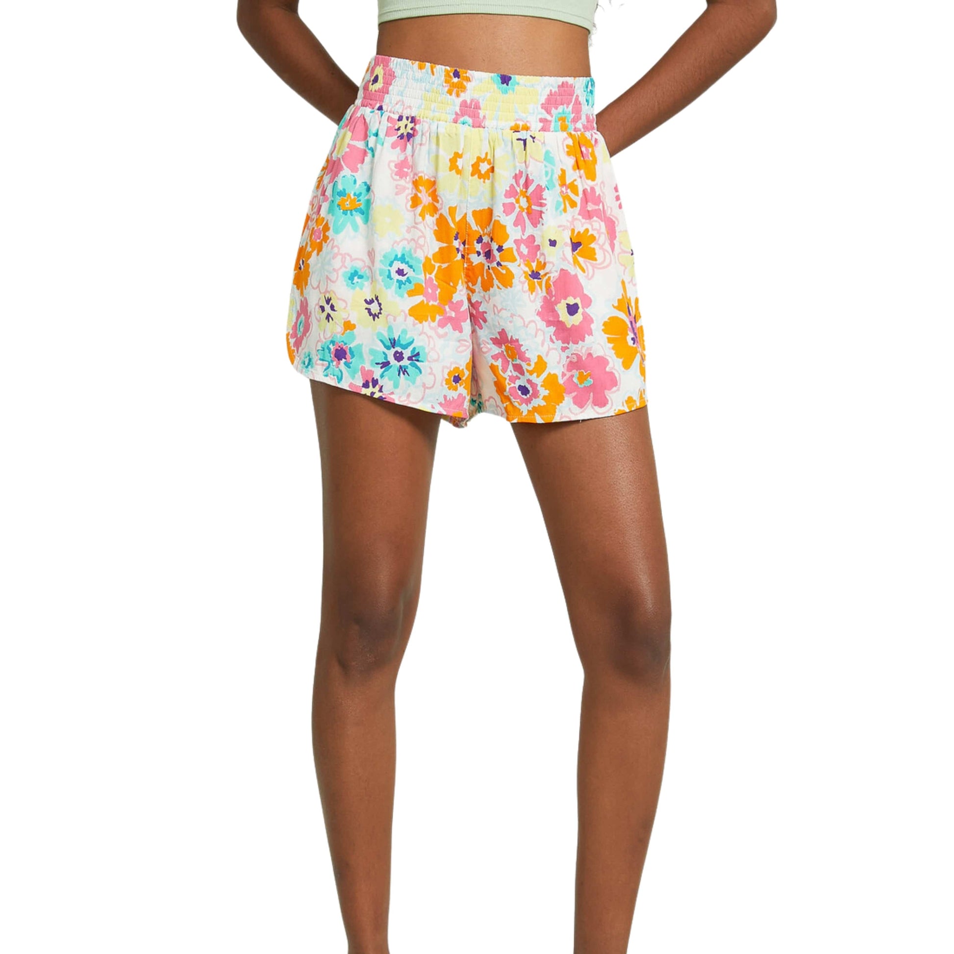 ALCOTT Womens Bottoms XS / Multi-Color / 26 ALCOTT - Shorts with Floral Print