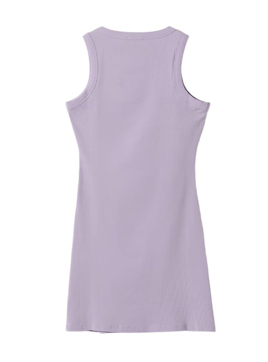 ALCOTT Womens Dress ALCOTT - Basic Ribbed Dress