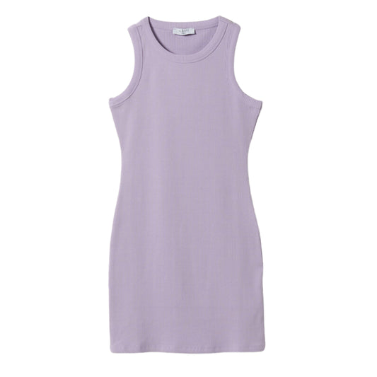 ALCOTT Womens Dress XS / Purple ALCOTT - Basic Ribbed Dress