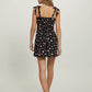 ALCOTT Womens Dress L / Multi-Color ALCOTT - Floral Dress With Bow Straps