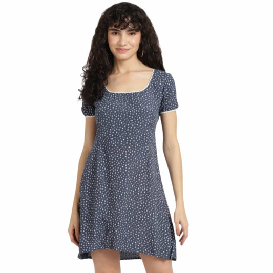 ALCOTT Womens Dress ALCOTT - Floral Print A-Line Dress