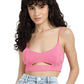 ALCOTT Womens Tops S / Pink ALCOTT - Cut Out Design Crop Top