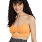 ALCOTT Womens Tops S / Orange ALCOTT - Cut Out Design Crop Top