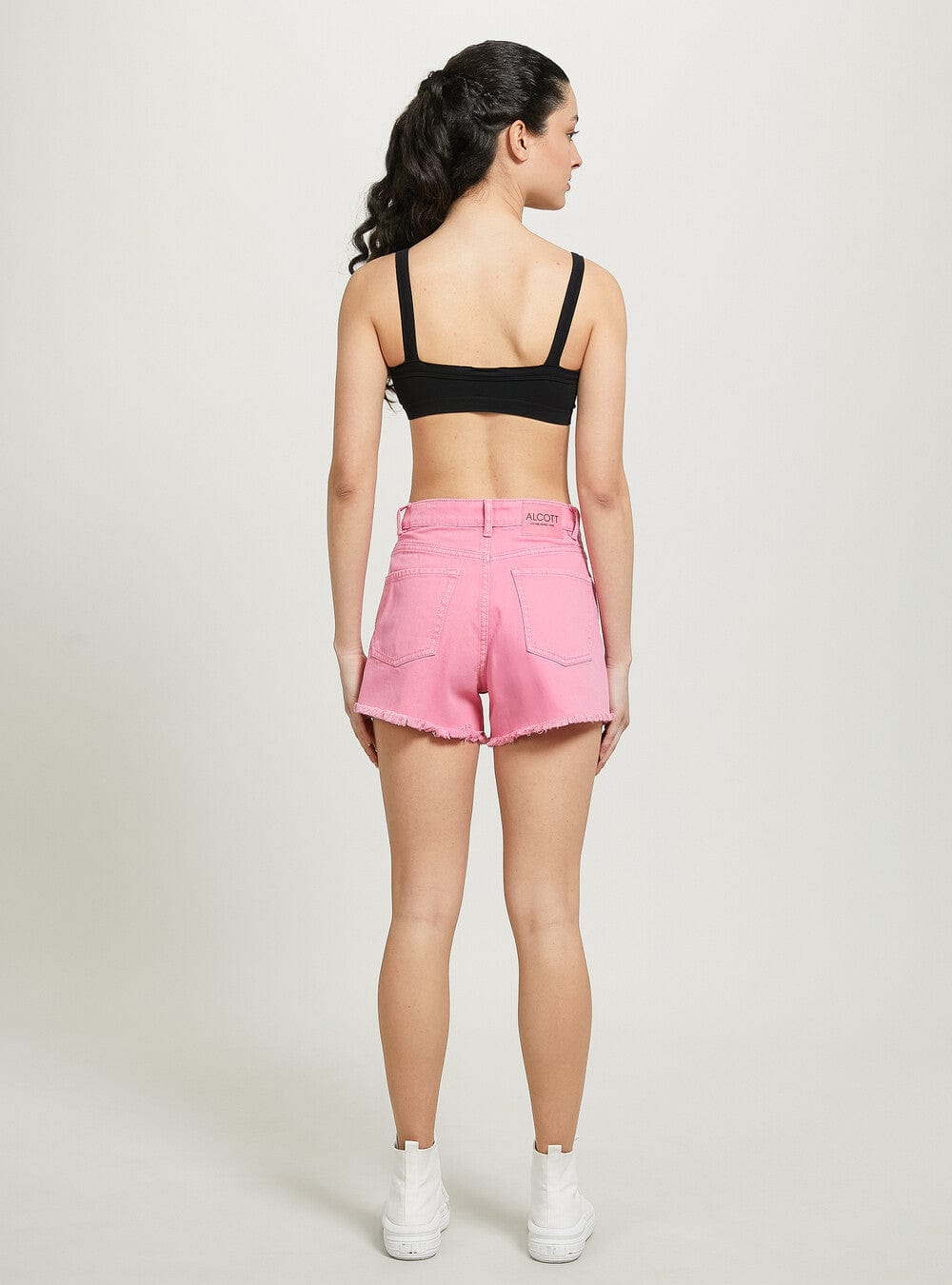 ALCOTT Womens Tops ALCOTT - Ripped Sleeveless Crop Top