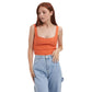 ALCOTT Womens Tops XL / Orange ALCOTT - Solid thick straps tank top