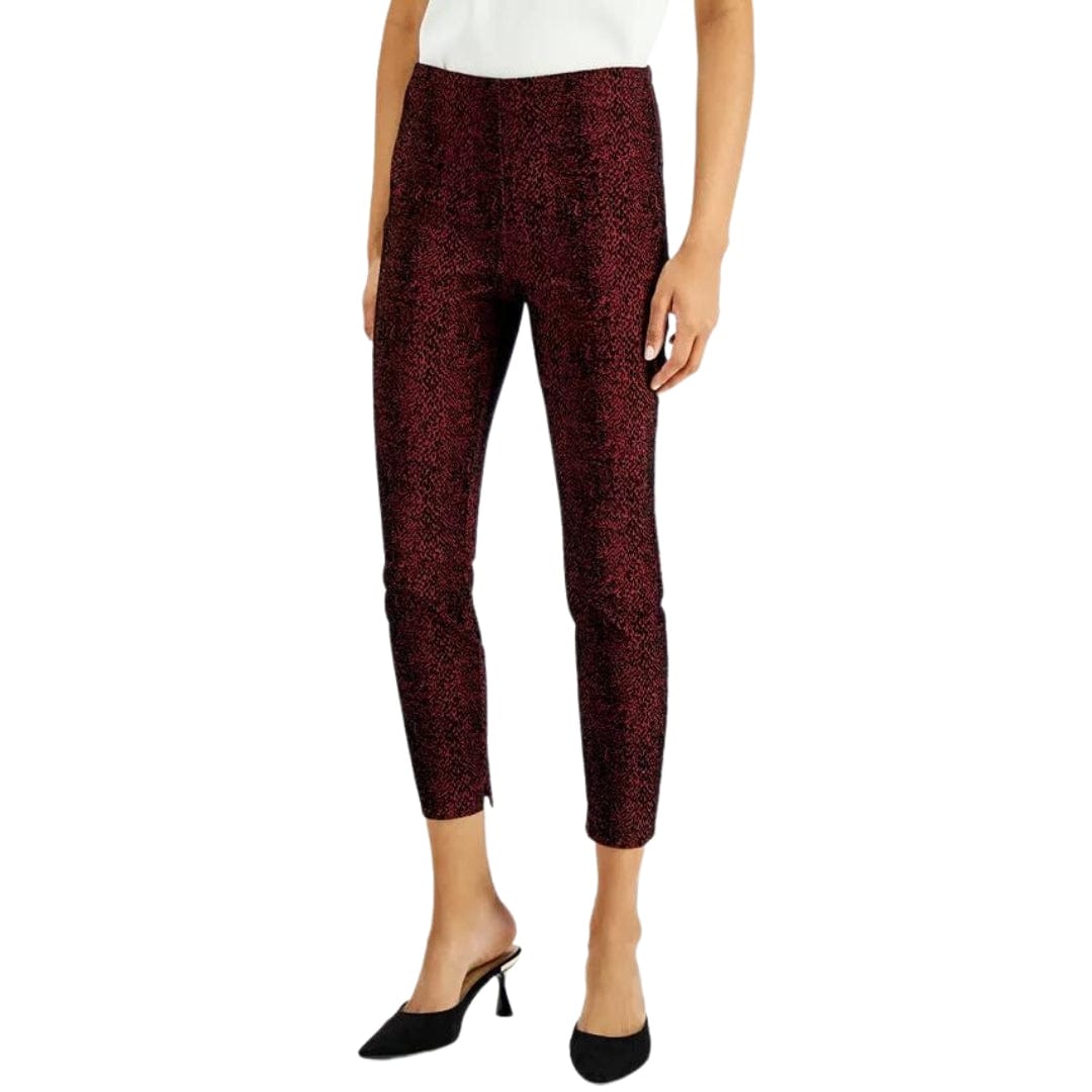 ALFANI Womens Bottoms Petite XS / Multi-Color ALFANI -  Jacquard Pants