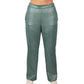 ALFANI Womens Bottoms M / Green ALFANI - Velvet Women Pant