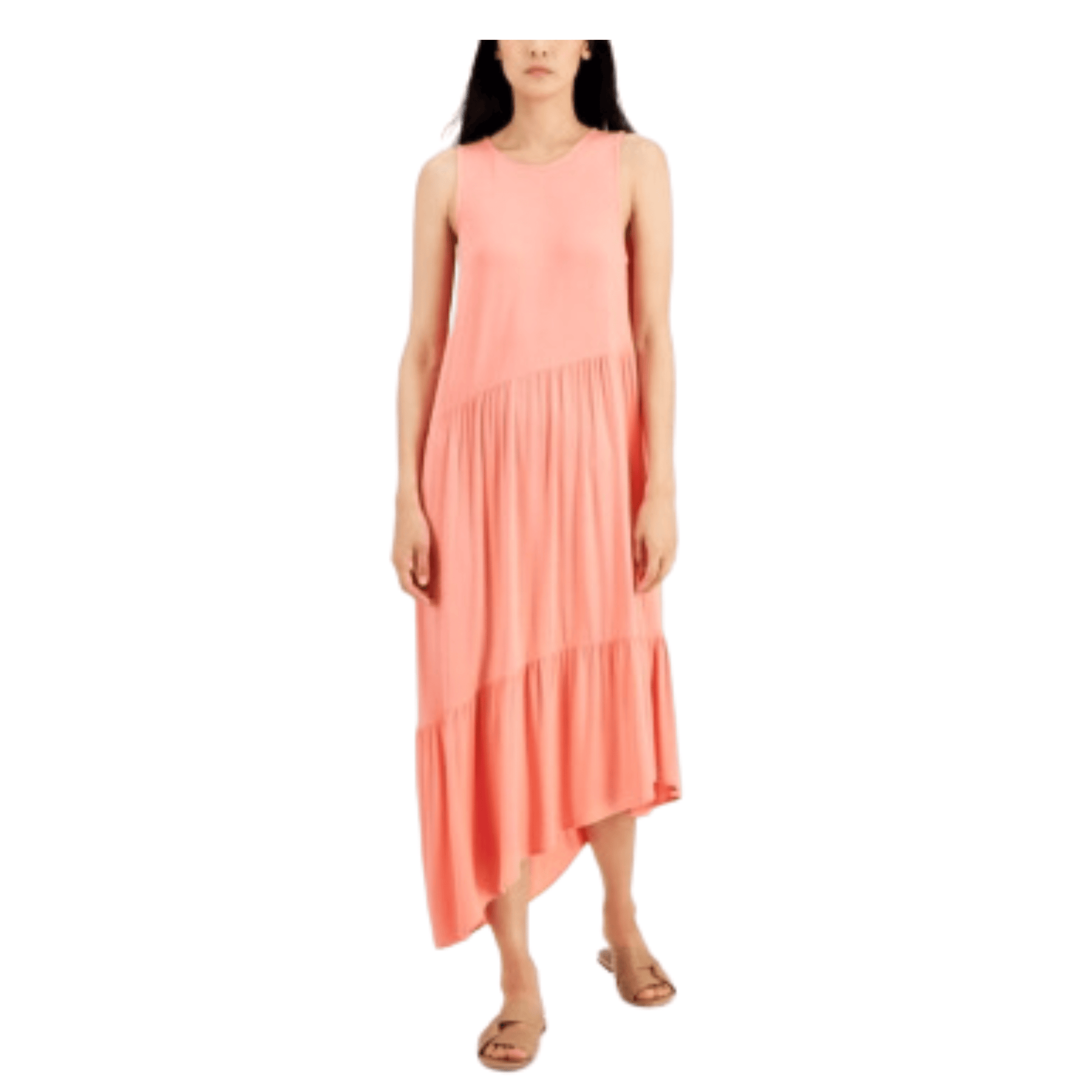 ALFANI Womens Dress XXL / Orange ALFANI - Midi Sleeveless Dress